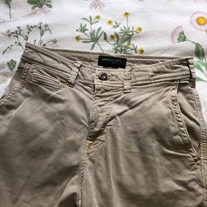 American Eagle Men's Extreme Flex Tan Khaki Shorts